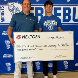 poettker constr scholarship to zachary duffie